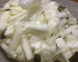 大根のべったらふう甘酢漬け作り方3写真