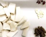 小かぶのアンチョビ炒め作り方1写真