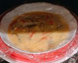 レンジで簡単！椎茸入かに玉の甘酢餡掛け作り方5写真