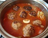 ミートボールのトマト野菜スープ作り方9写真