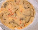 レンジで簡単！椎茸入かに玉の甘酢餡掛け作り方8写真