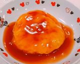 レンジで簡単！椎茸入かに玉の甘酢餡掛け作り方12写真