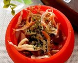 キャベツとウインナーでお好み焼き風カップ作り方6写真