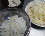 豆腐白菜カニかまのあんかけ作り方1写真