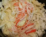 豆腐白菜カニかまのあんかけ作り方2写真
