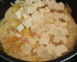 豆腐白菜カニかまのあんかけ作り方4写真
