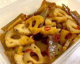 【作り置き】蓮根とこんにゃくのきんぴら作り方5写真