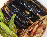 ナスとししとう揚げ煮浸し作り方6写真