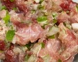 【定番】自家製ブリのネギトロ丼作り方1写真