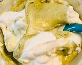 アメリカで作る★抹茶あずき✨チーズケーキ作り方9写真
