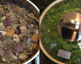 厚揚げと大根と舞茸との塩鰹・豚骨スープ作り方4写真