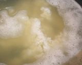 鍋の後の出汁で米から作る雑炊作り方7写真