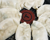 レトルト●餃子とおとしたまごの一玉焼き作り方1写真
