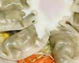 レトルト●餃子とおとしたまごの一玉焼き作り方4写真