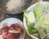 白菜と豚、春雨のミルク煮作り方3写真