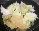白菜と豚、春雨のミルク煮作り方5写真