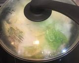 白菜と豚、春雨のミルク煮作り方7写真