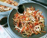 鶏と根菜のきんぴら作り方12写真