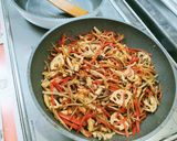 鶏と根菜のきんぴら作り方13写真