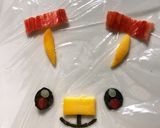 キャラ弁簡単 ポケモン ヒバニー作り方3写真