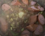 ルイジアナ州豆とソーセージ煮込み作り方4写真