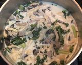 大根の葉と油揚げのチーズ煮込み作り方6写真