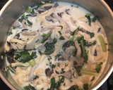 大根の葉と油揚げのチーズ煮込み作り方6写真