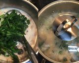 大根の葉と油揚げのチーズ煮込み作り方5写真