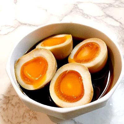 半熟☆味付け煮卵 by 満腹パンダさん 【クックパッド】 簡単おいしい