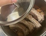 食感を楽しむ!バックリブの甘辛煮作り方3写真