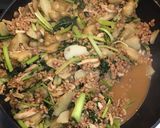 菊芋と大豆挽き肉のピリ辛炒め煮作り方8写真