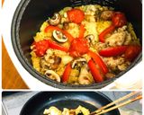失敗知らず☆炊飯器パエリア＊カレー風味作り方7写真