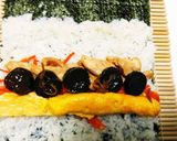 きゅうりのキューちゃん入りキムパ風巻き♪作り方11写真
