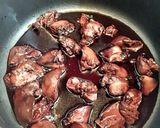 鳥レバーの赤ワイン煮♬作り方3写真