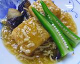 【病院】厚あげとろとろあん【給食】作り方5写真