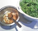 ごま油〜♡タコと水菜の簡単カルパッチョ作り方1写真