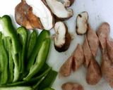 あらびきウインナーと野菜炒め作り方1写真