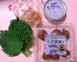 大葉香る梅干しとツナの和風炒飯☆作り方5写真