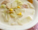 白菜とベーコンのミルク煮作り方5写真