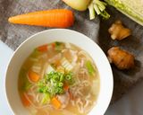 からだぽかぽか温まる生姜と冬野菜のフォー作り方5写真