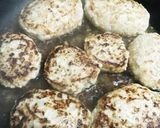 豚肉のハンバーグ！蒸し焼きがポイント！作り方10写真
