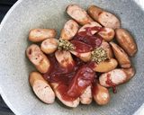 フランクフルトのケチャップソテー作り方4写真