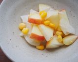 りんごと大根・コーンさっぱりコールスロー作り方4写真