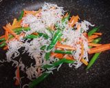 しらすと彩り野菜の卵とじ作り方3写真