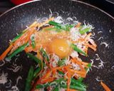 しらすと彩り野菜の卵とじ作り方4写真