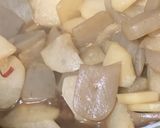 ハヤトウリとコンニャクの炒め煮作り方7写真