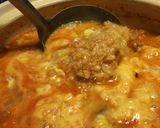 【熱々鍋】鯖缶で旨辛キムチ鍋作り方6写真