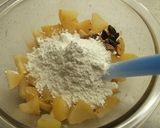 りんごとナッツのクランブルケーキ作り方7写真