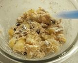 りんごとナッツのクランブルケーキ作り方8写真