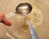 りんごとナッツのクランブルケーキ作り方14写真